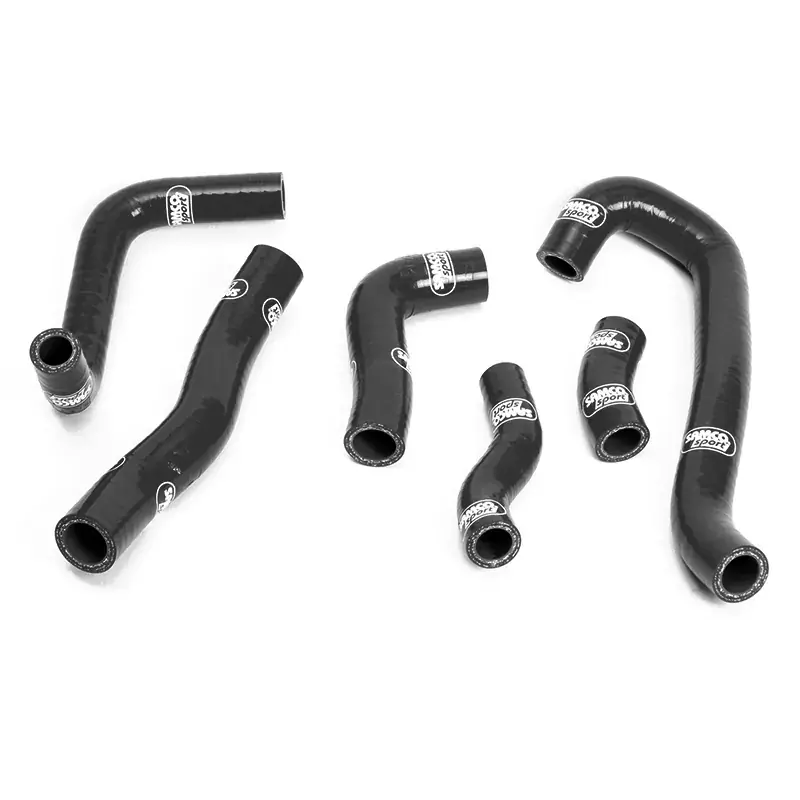 Top-Preis SAMCO SPORT Siliconschlauch Kit schwarz passend für Honda NSR250 (1990–1999)