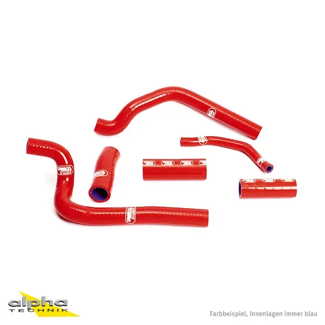 Neu Im Sortiment SAMCO SPORT Siliconschlauch Kit rot passend für Honda CR500R 1989-2001