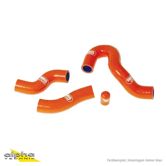 Knallerangebot Samco Siliconschlauch Kit orange passend für KTM, Husaberg, Husqvarna