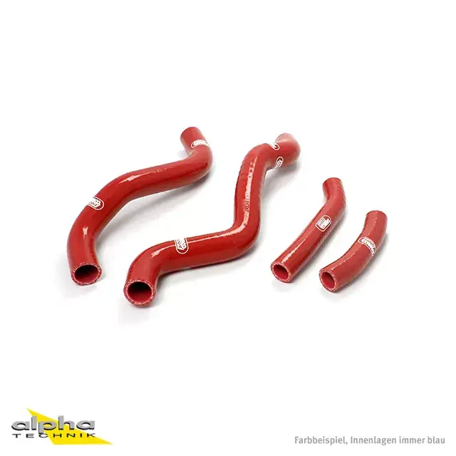 SAMCO SPORT Siliconschlauch Kit rot passend für Honda CB1300 (1998-2002) Billig