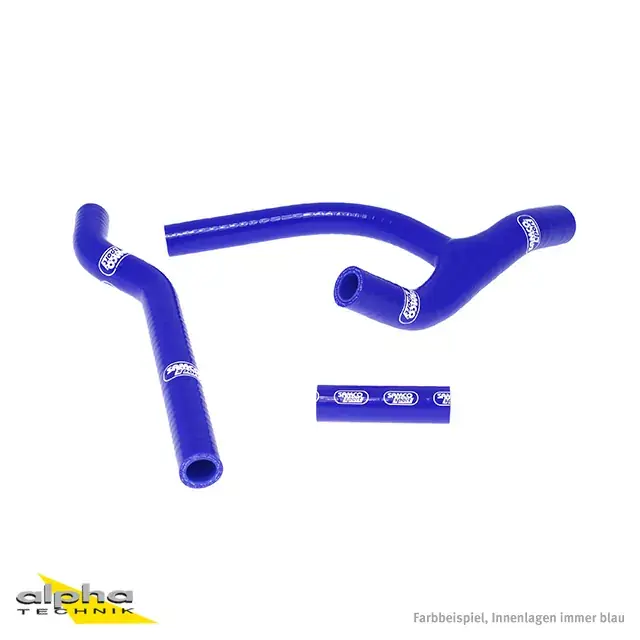 Abverkauf SAMCO SPORT Siliconschlauch Kit blau passend für Yamaha WR250F 2007-2014