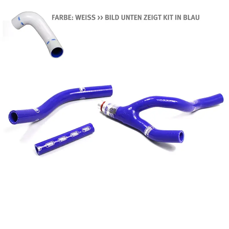SAMCO SPORT Siliconschlauch Kit Y-Stück Race Design passend für Yamaha YZ250F 2014–2018 Schnäppchen