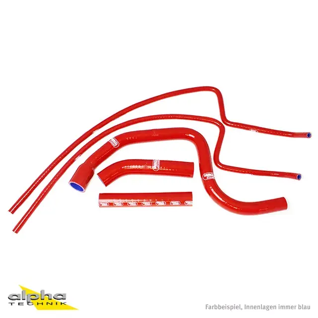 Mega-Angebot SAMCO SPORT Siliconschlauch Kit rot passend für Triumph Speed Triple 1050i 2011–2015