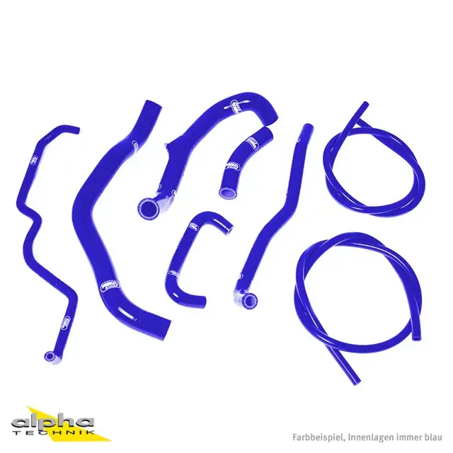 Geprüft SAMCO SPORT Siliconschlauch Kit blau passend für Triumph Street Triple R 2008-2012