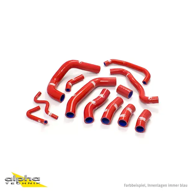 Schnäppchen SAMCO SPORT Siliconschlauch Kit rot passend für Honda CBR1000RR 2004-2005