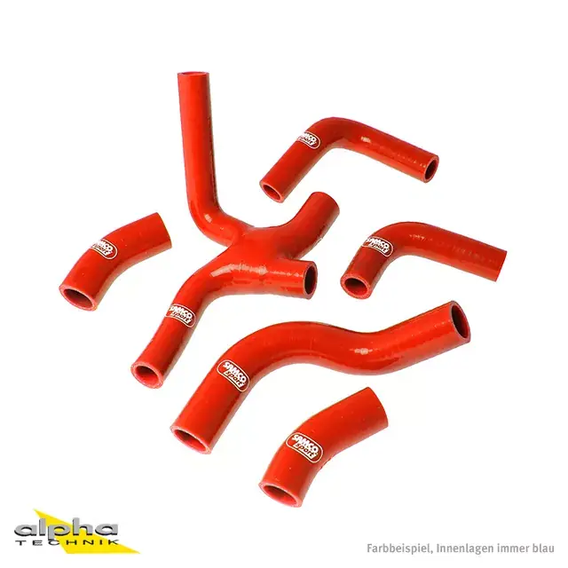 Schneller Versand SAMCO SPORT Siliconschlauch Kit rot passend für Ducati 851 888