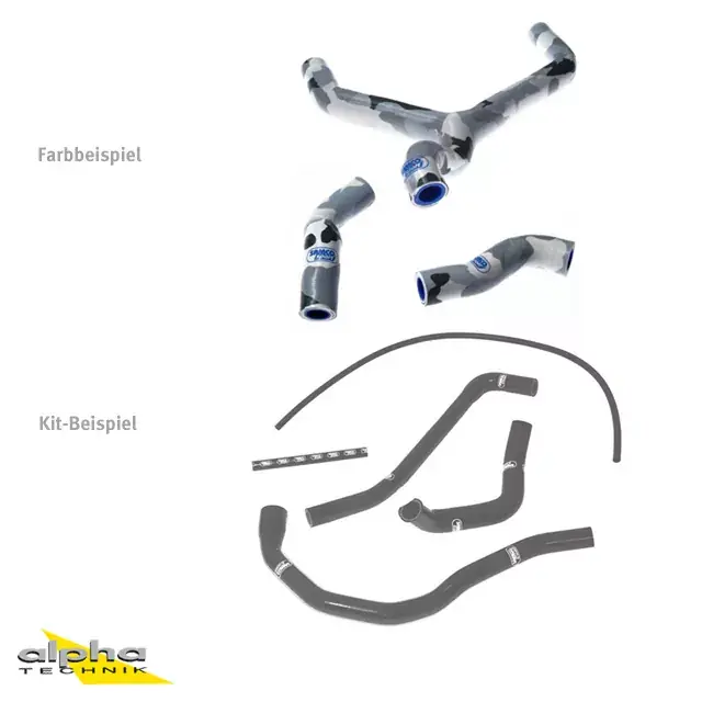 Schneller Versand SAMCO SPORT Siliconschlauch Kit passend für Triumph Speed Triple 955i & Daytona 955 2002-2006