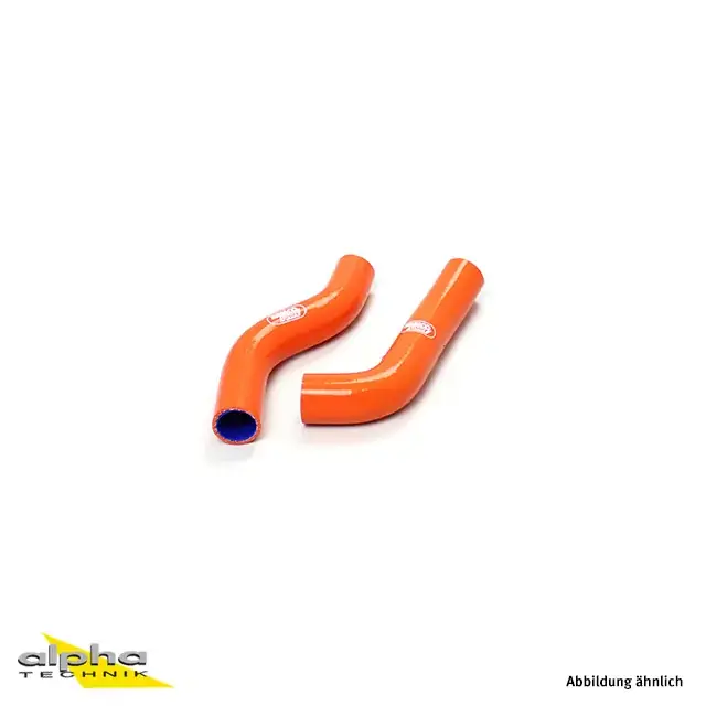 SAMCO SPORT Siliconschlauch Kit orange passend für KTM 690 SMR & Duke R (2007–2019) Markenprodukt
