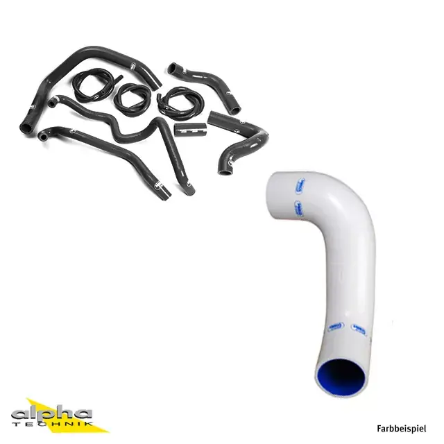 Nur Heute SAMCO SPORT Siliconschlauch Kit weiß passend für Kawasaki ZX10R 2004-2005