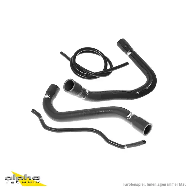 SAMCO SPORT Siliconschlauch Kit schwarz passend für BMW S1000RR, S1000R, S1000XR, HP4 (2009–2019) Billig
