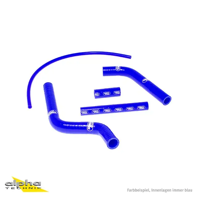 SAMCO SPORT Siliconschlauch Kit blau passend für Yamaha YZ125 1996–2001 Preisknaller