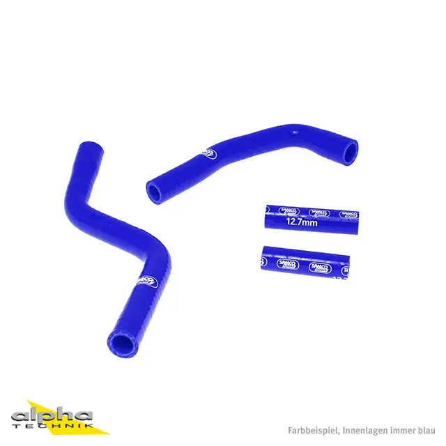 Letzte Chance SAMCO SPORT Siliconschlauch Kit blau passend für Yamaha YZ125 2002-2023