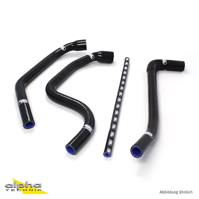 SAMCO SPORT Siliconschlauch Kit schwarz passend für Triumph Tiger 1050 (2007–2012) Neuheit