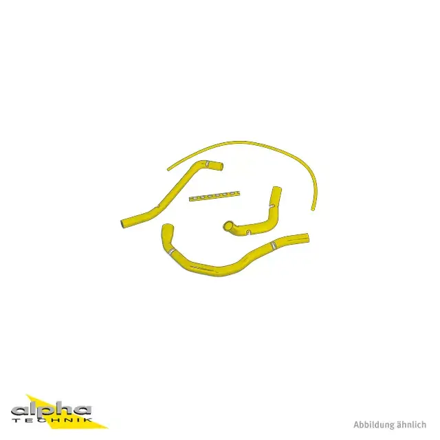 SAMCO SPORT Siliconschlauch Kit gelb passend für Triumph Speed Triple 955i & Daytona 955i Bestpreis