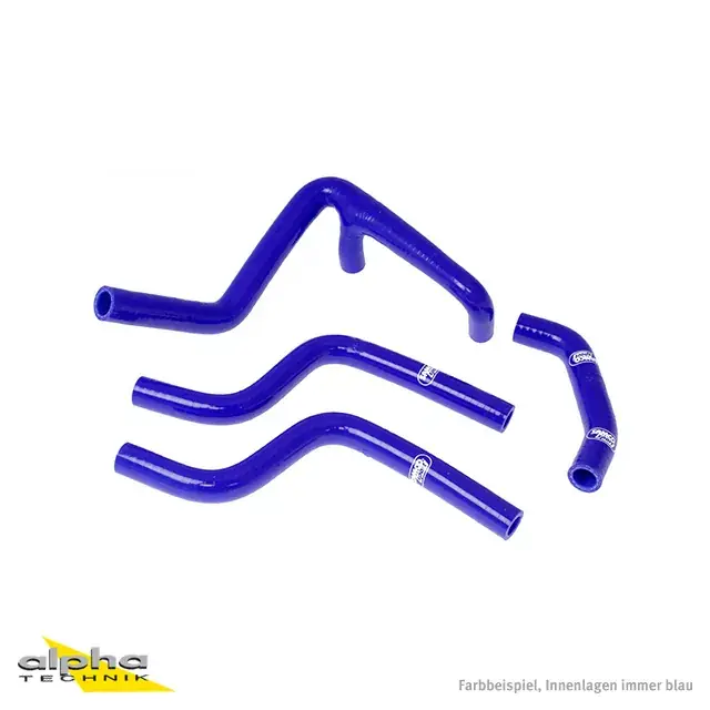 SAMCO SPORT Siliconschlauch Kit blau passend für Husqvarna CR250 CR360 WR250 WR360 (2000–2007) Preisknaller