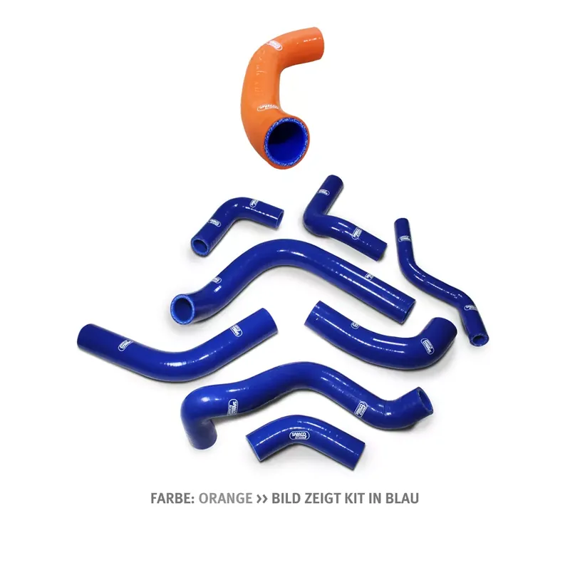 SAMCO SPORT Siliconschlauch Kit orange passend für Ducati 996R/998R Beliebt