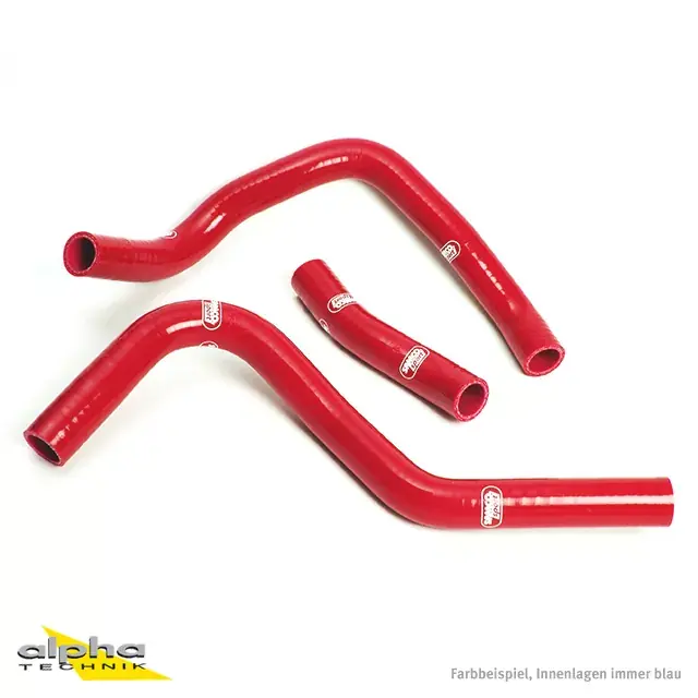 Kostenloser Rückversand SAMCO SPORT Siliconschlauch Kit rot passend für Suzuki GSX-R1000 2001-2004