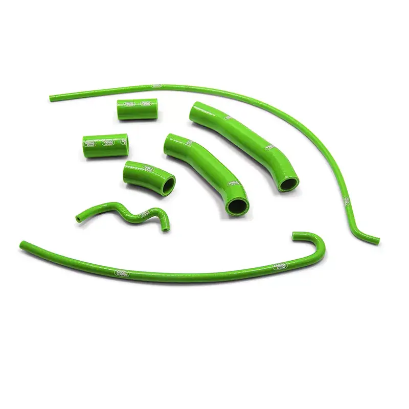 Kracherpreis SAMCO SPORT Siliconschlauch Kit grün passend für Kawasaki Ninja H2 R Carbon 2015-2021
