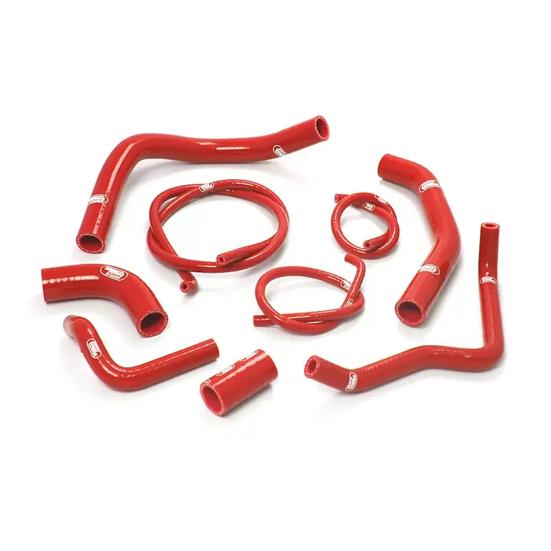 SAMCO SPORT Siliconschlauch Kit rot passend für Kawasaki Z1000 (2010-2013) Expressversand