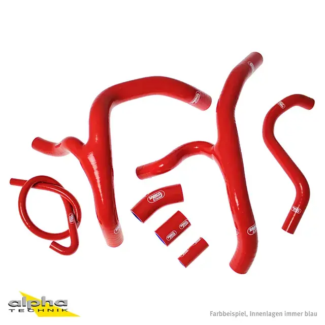 SAMCO SPORT Siliconschlauch Kit Race Design rot passend für Honda CBR1000RR 2012-2019 Schnäppchen
