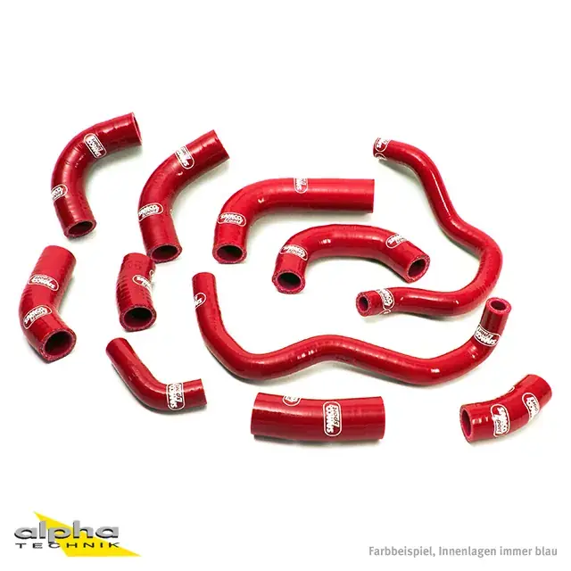 Sichere Zahlung SAMCO SPORT Siliconschlauch Kit rot passend für Honda CBR600RR 2005-2006