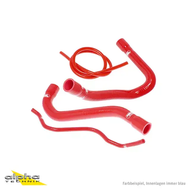 Top-Angebot SAMCO SPORT Siliconschlauch Kit rot passend für BMW S1000RR, S1000R, S1000XR, HP4 2009–2019