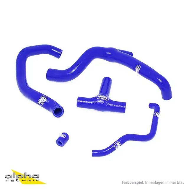 Preiswert SAMCO SPORT Siliconschlauch Kit blau passend für Husaberg FE/FS/FX 390-650 (2009–2012)