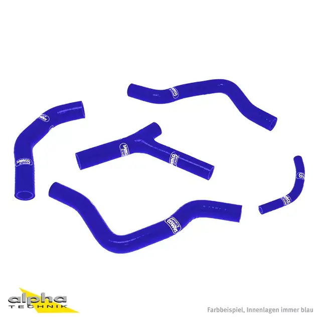 SAMCO SPORT Siliconschlauch Kit blau passend für Honda CR500 1985-1988 Neuheit