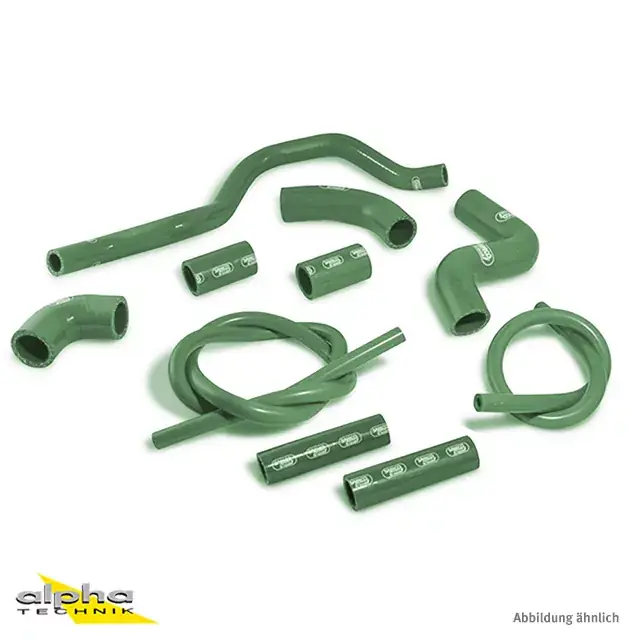 SAMCO SPORT Siliconschlauch Kit B.R. green passend für Aprilia RSV4 1000–1100 (2009–2024) Geprüft