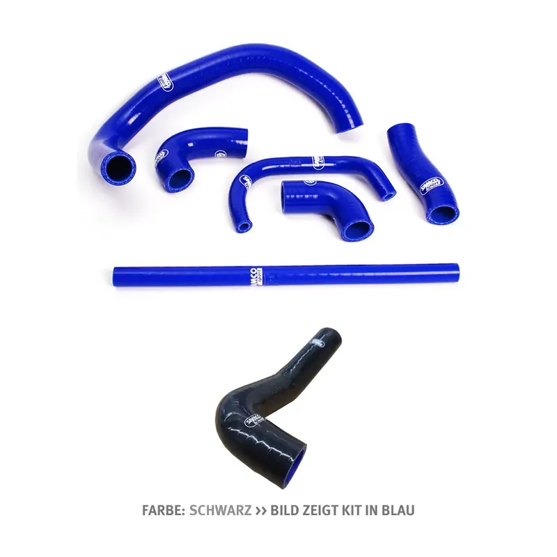 Sale SAMCO SPORT Siliconschlauch Kit schwarz passend für Kawasaki ZX9R 1994-1997