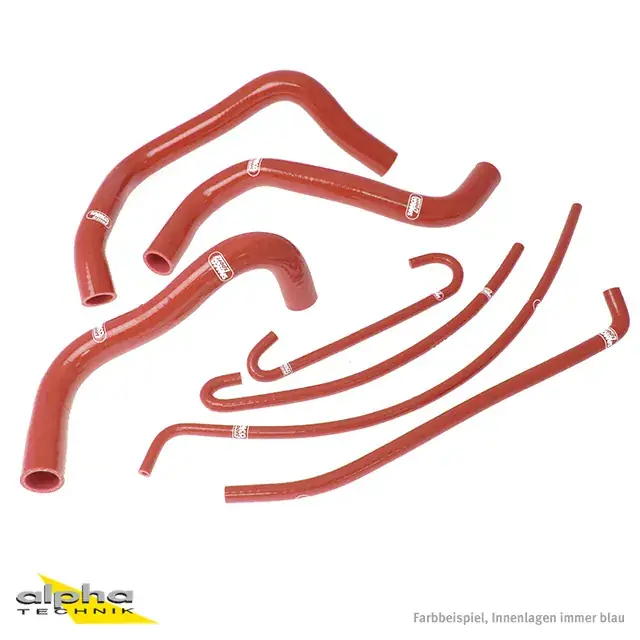 Kostenfreie Lieferung SAMCO SPORT Siliconschlauch Kit rot passend für Suzuki GSXR1000 2009-2016