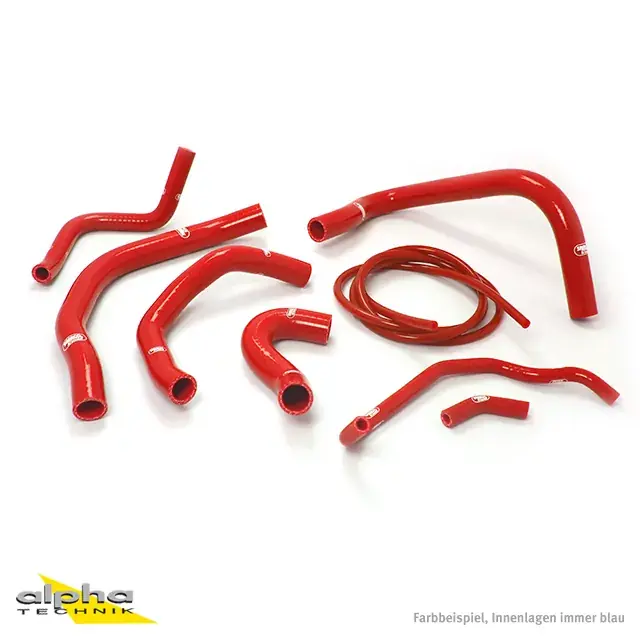 Versand Am Gleichen Tag SAMCO SPORT Siliconschlauch Kit rot passend für Honda CBR900RR 1998-1999