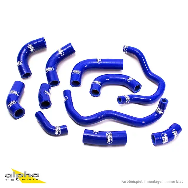 SAMCO SPORT Siliconschlauch Kit blau passend für Honda CBR600RR PC37 2005-2006 Neuheit