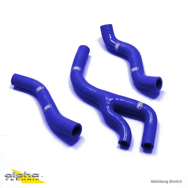 Online Kaufen SAMCO SPORT Siliconschlauch Kit Race Design blau passend für Honda CRF250R 2016-2017