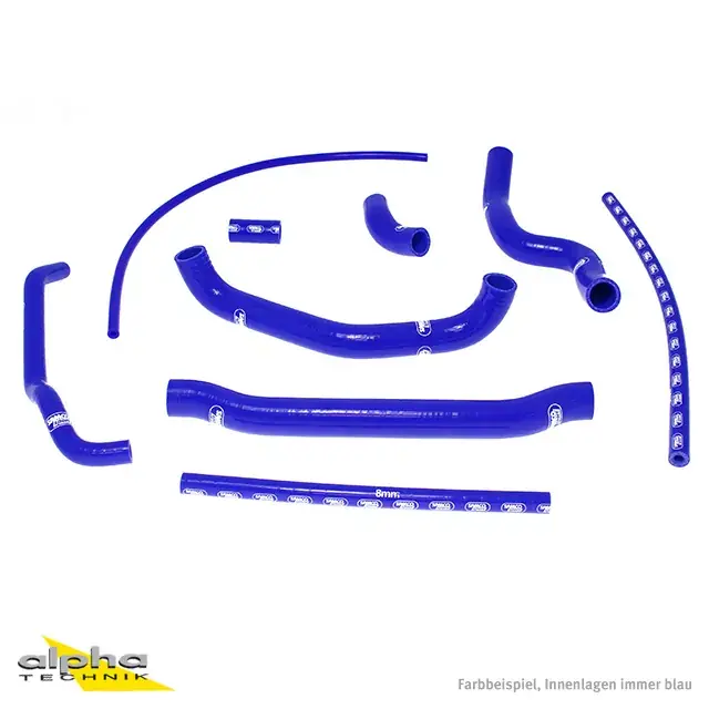 Top-Angebot SAMCO SPORT Siliconschlauch Kit blau passend für Honda VTR1000F 1997–2006