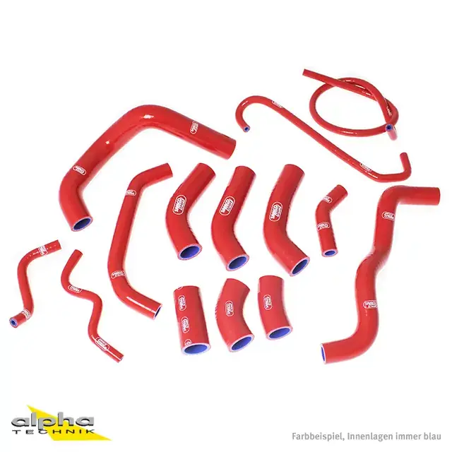 Geprüft SAMCO SPORT Siliconschlauch Kit rot passend für Honda CBR1000RR 2006-2007