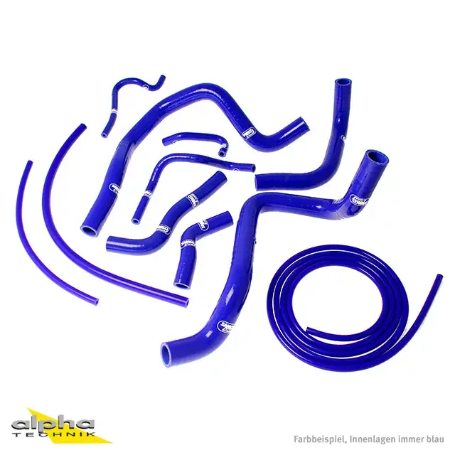 Kracherpreis SAMCO SPORT Siliconschlauch Kit blau passend für Honda CBR400 NC29 (1990–1994)
