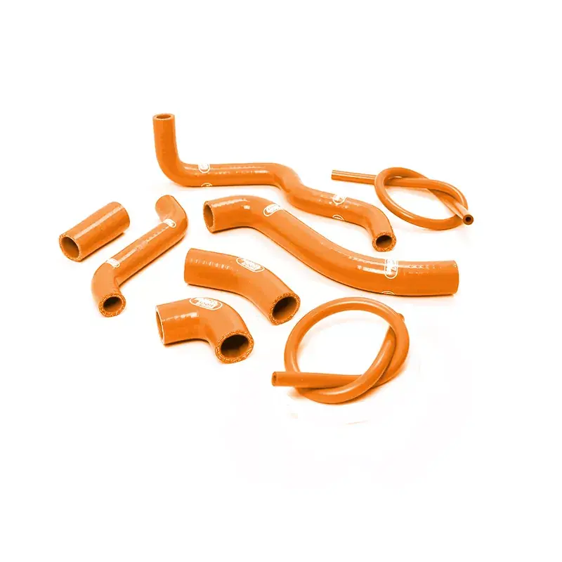 Samco Sport Siliconschlauch Kit orange passend für Aprilia RSV1000 RSV1000 Tuono (1998–2005) Versand Am Gleichen Tag