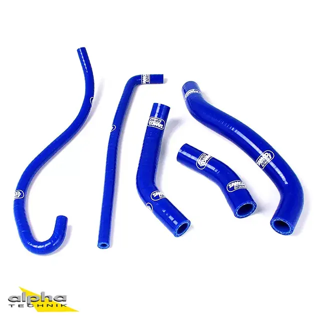 Finale Aktion SAMCO SPORT Siliconschlauch Kit blau passend für Yamaha RD125LC 1983-1989