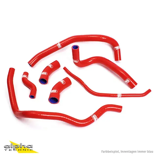 SAMCO SPORT Siliconschlauch Kit rot passend für Yamaha V Max 1200 (1985–2007) Meistverkauft