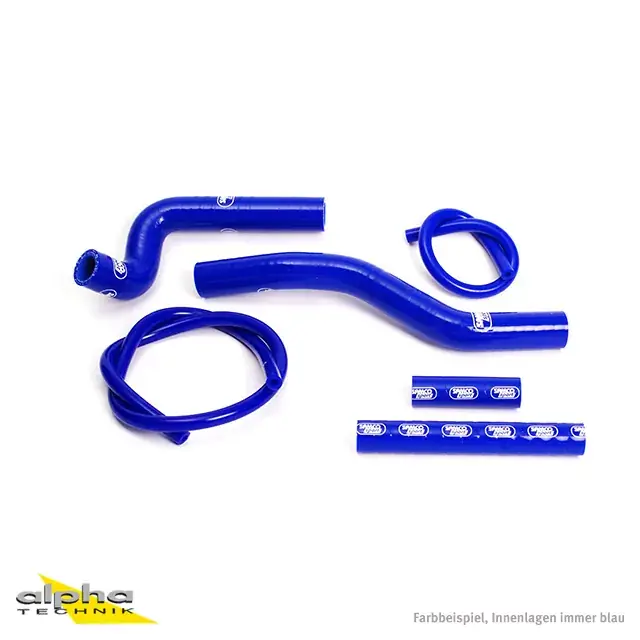 SAMCO SPORT Siliconschlauch Kit blau passend für Suzuki RM125 2001–2012 Neuheit