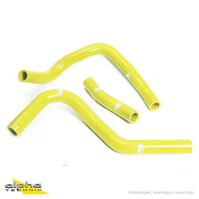 Nur Für Kurze Zeit SAMCO SPORT Siliconschlauch Kit gelb passend für Suzuki GSXR1000 (2001-2004)