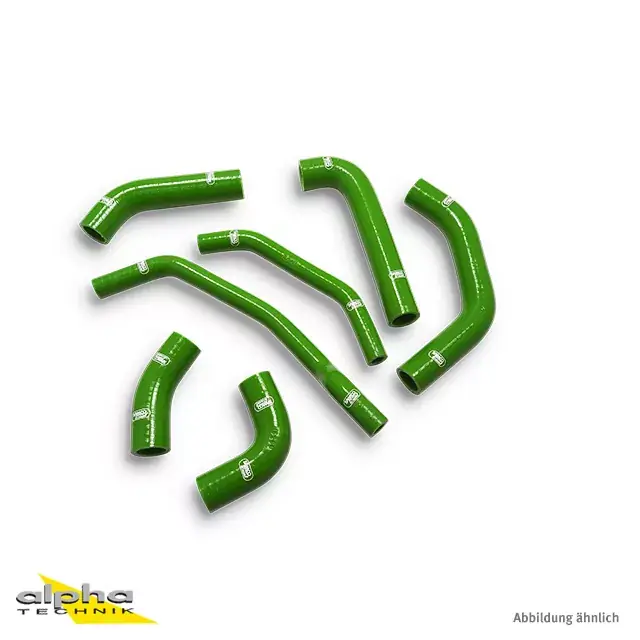 Zertifiziert SAMCO SPORT Siliconschlauch Kit passend für Kawasaki ZX10R SE RR 2016-2020 grün