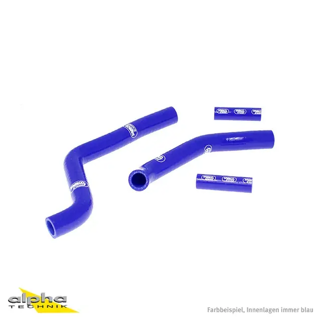 Solange Der Vorrat Reicht SAMCO SPORT Siliconschlauch Kit blau passend für Kawasaki KX125 2005-2012