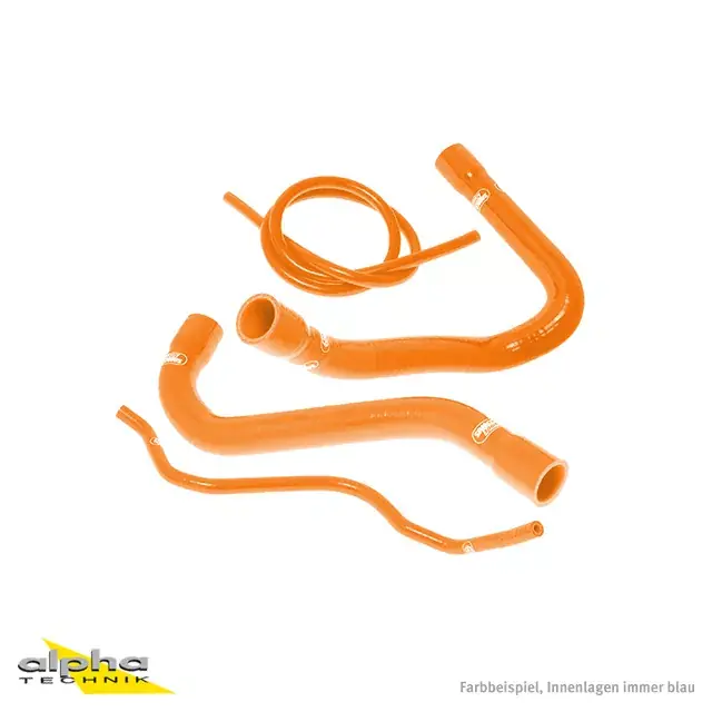 SAMCO SPORT Siliconschlauch Kit orange passend für BMW S1000RR S1000R S1000XR HP4 (2009–2019) Kostenfreie Lieferung