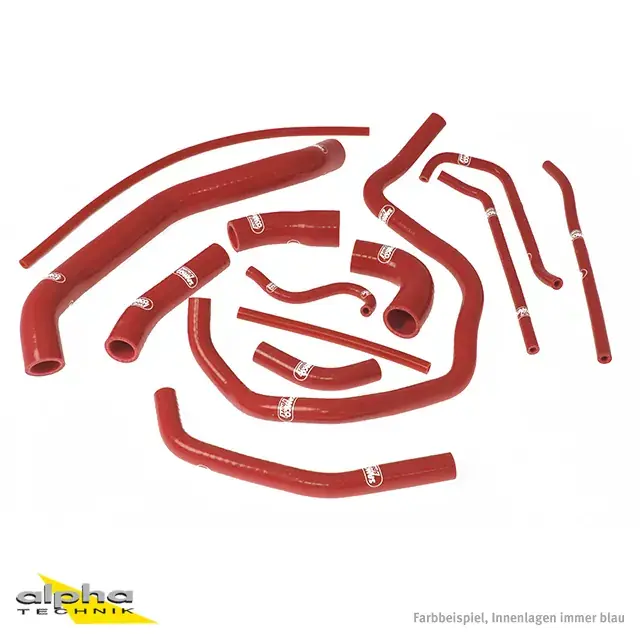 SAMCO SPORT Siliconschlauch Kit rot passend für Yamaha YZF1000R1 RN09 2002-2003 Mega-Angebot