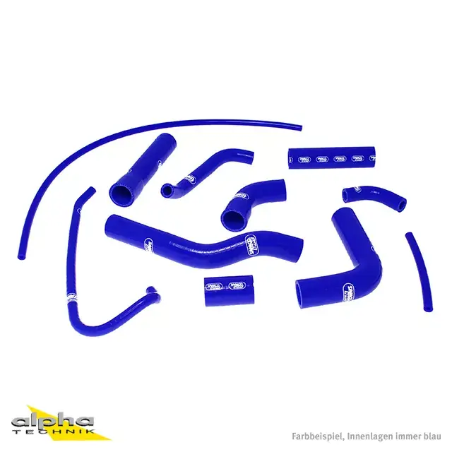 SAMCO SPORT Siliconschlauch Kit blau passend für Yamaha YZF-R6 2006-2024 Neu