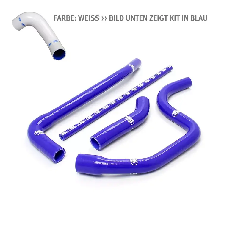 SAMCO SPORT Siliconschlauch Kit weiß passend für Triumph Daytona 955i / Speed Triple 1050i Online Kaufen