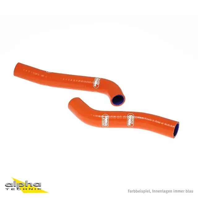 Sonderangebot SAMCO SPORT Siliconschlauch Kit orange passend für KTM 690 SMC R & 690 Enduro R 2008–2013