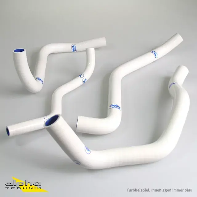 SAMCO SPORT Siliconschlauch Kit weiß passend für Honda CBR500R CB500F CB500X 2013–2024 Direktkauf